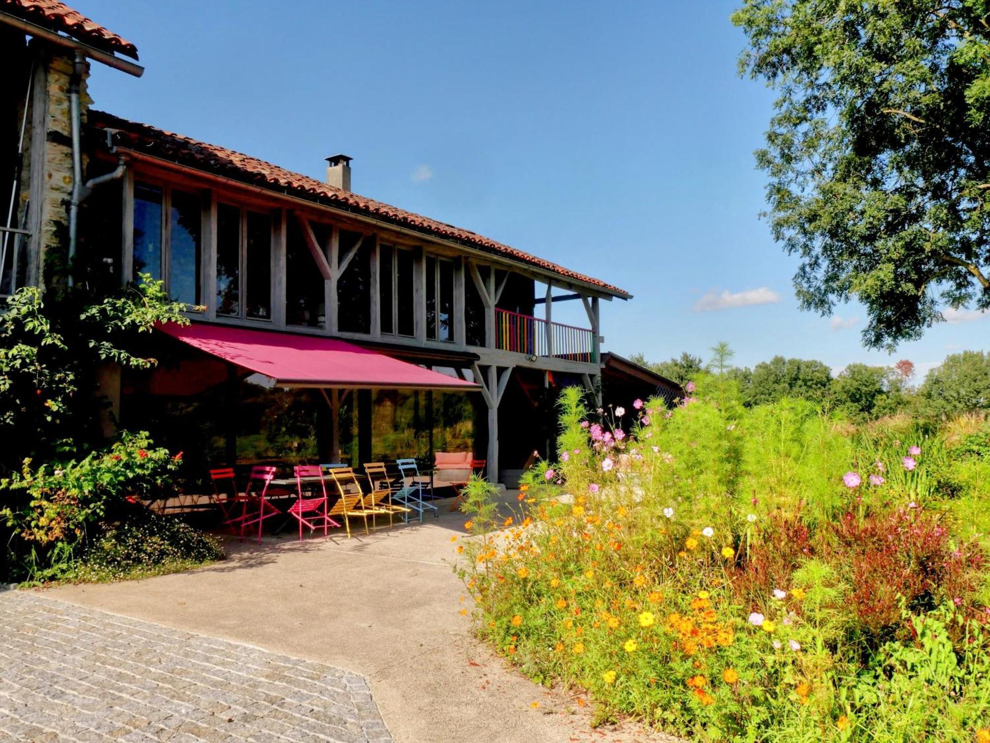 Bed and Breakfast Les Couleurs Du Cagire Couret Esterno foto