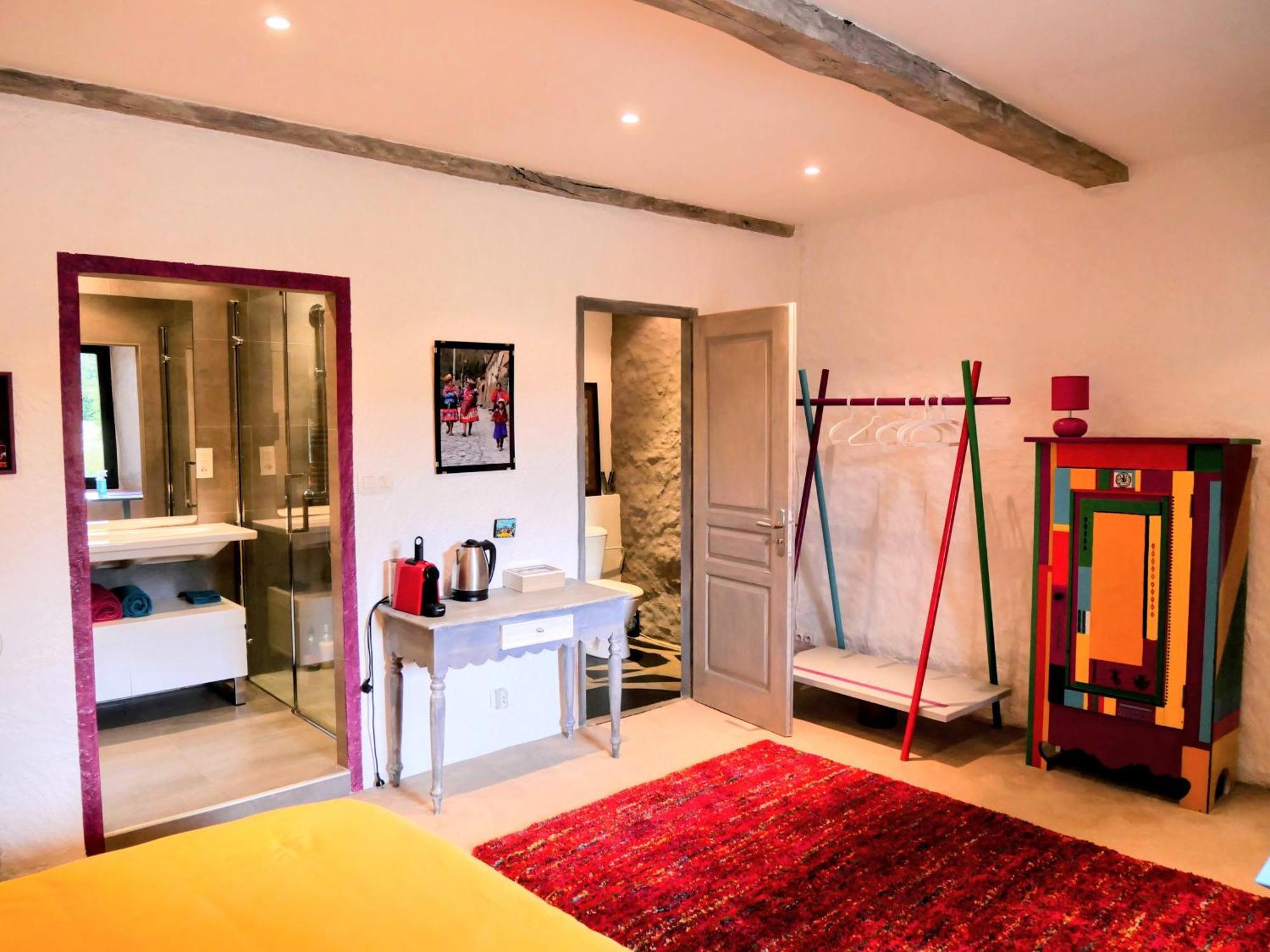 Bed and Breakfast Les Couleurs Du Cagire Couret Esterno foto